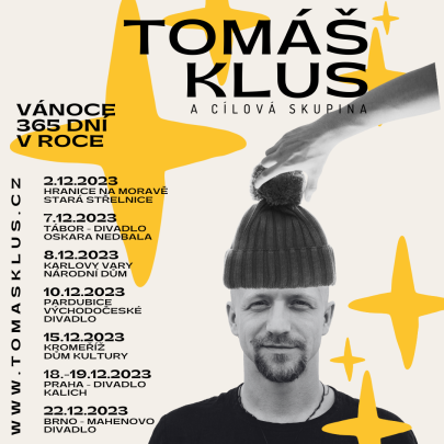 Tomáš Klus v prosinci vyrazí na vánoční turné!
